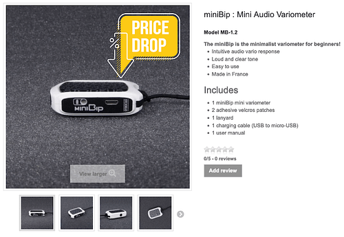 Price drop on miniBip!